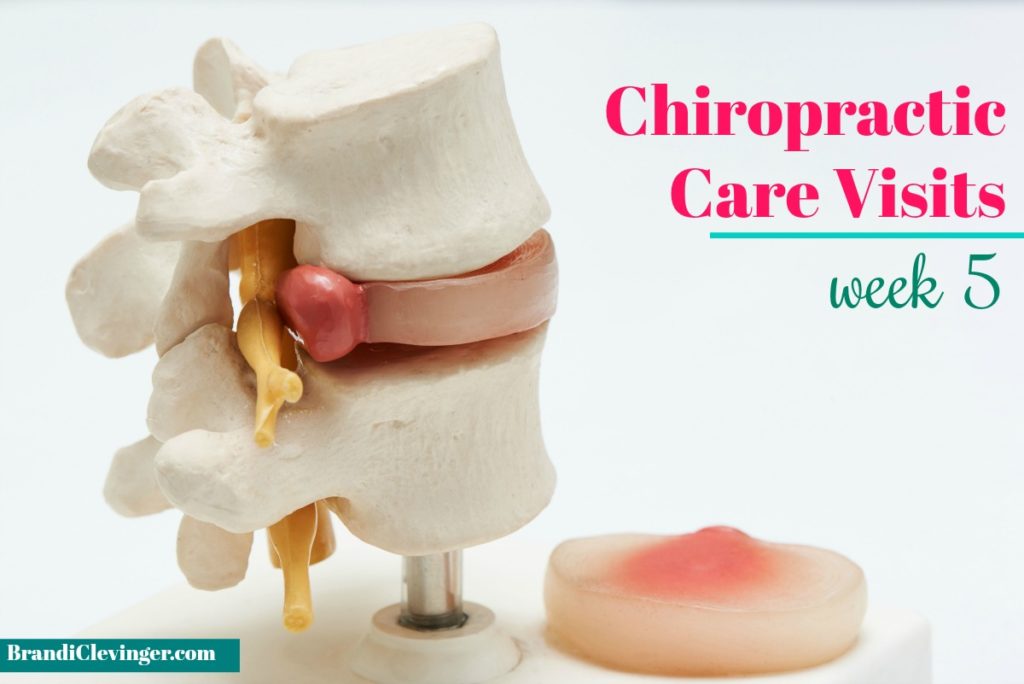 chiropractic care visits: week 5 #chiropracticcare #brandiclevinger